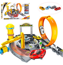 Ігровий набір трек з машинками P872-A з мертвою петлею