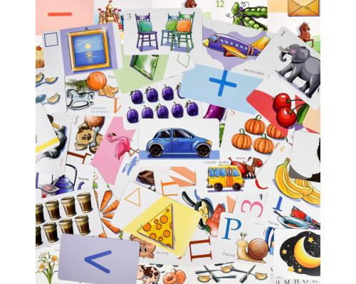 Настільна гра "Розумна валіза. Абетка, цифри, смаки, кольори" 30377