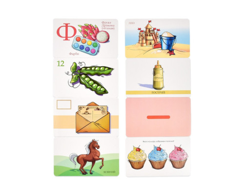 Настільна гра "Розумна валіза. Абетка, цифри, смаки, кольори" 30377