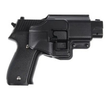 Детский пистолет на пульках "Sig Sauer 226" Galaxy G26+ черный с кобурой