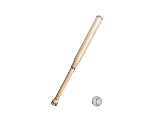 Бита деревянная для бейсбола Legioners Baseball NE-BB-60, 60 см
