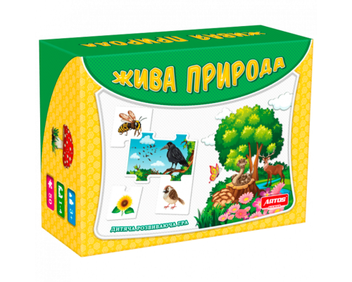Развивающая игра премиум "Живая природа" Artos Games 0543ATS