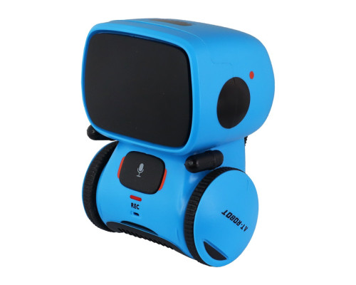 Дитяча іграшка "Інтерактивний робот" AT001-05-UKR синій, з голосовим керуванням