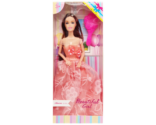 Дитяча Лялька "Beautiful Girl" D200-216(Orange) в святковій сукні