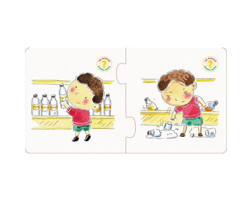 Настольная игра Правильно-неправильно В магазине 973006 с наклейками