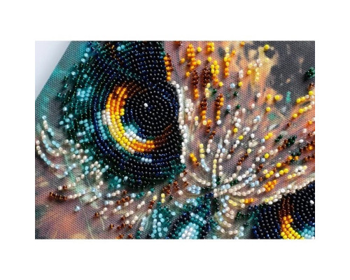 Набір-міді для вишивання бісером "Безстрашний" AMB-107 на натуральному полотні