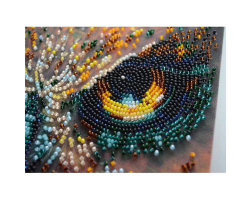 Набір-міді для вишивання бісером "Безстрашний" AMB-107 на натуральному полотні