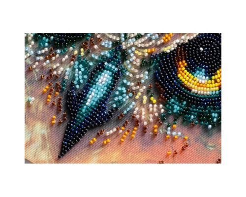 Набір-міді для вишивання бісером "Безстрашний" AMB-107 на натуральному полотні