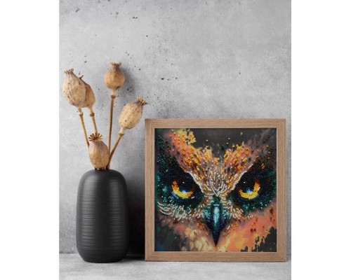 Набір-міді для вишивання бісером "Безстрашний" AMB-107 на натуральному полотні