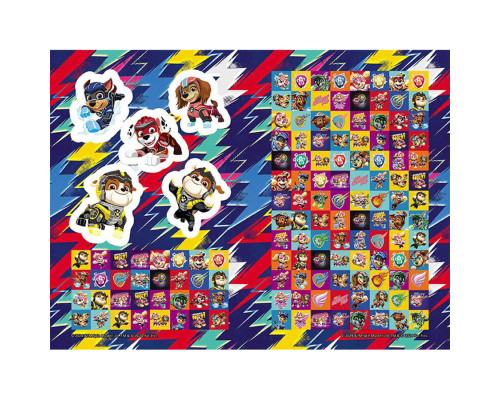 Цветные приключения с наклейками Команда мегащенят 237008 Щенячий Патруль