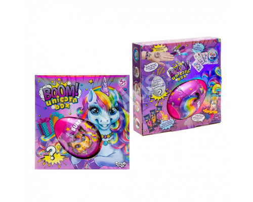 Набір креативної творчості "Boom! Unicorn Box" BUB-01-01U укр