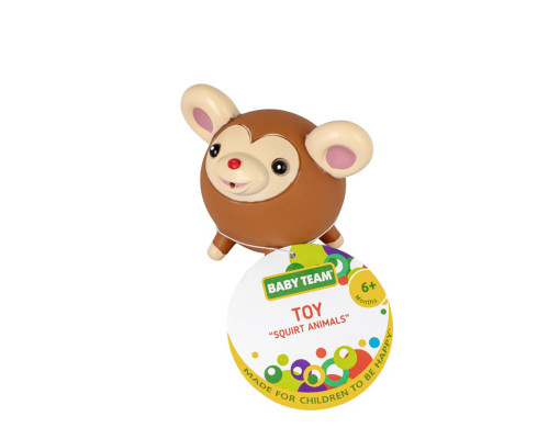 Дитяча іграшка для купання "Бризкаючі тваринки Мавпеня" 8750_коричнева мавпочка