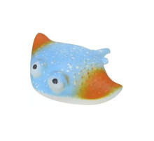 Детская игрушка-антистресс "Скат" MS 3827(Blue) с мукой, 11 см