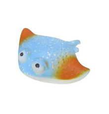 Детская игрушка-антистресс "Скат" MS 3827(Blue) с мукой, 11 см