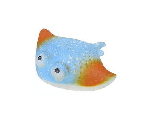 Детская игрушка-антистресс "Скат" MS 3827(Blue) с мукой, 11 см