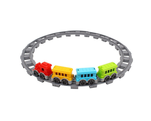 Дитячий іграшковий набір залізниця 0914TXK 16 деталей