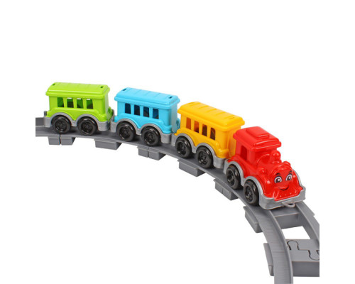 Дитячий іграшковий набір залізниця 0914TXK 16 деталей