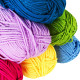 Пряжа фасована петляста NB111, 80% бавовни, 20% молочна клітковина, глибоке озеро
