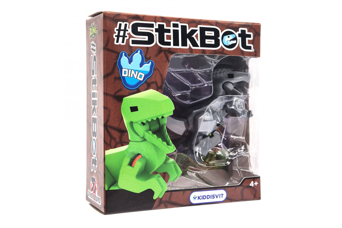 Фигурка для анимационного творчества Пахицефалозавр Stikbot TST622DN_UAKD-1(Grey) Фигурка для анимационного творчества Пахицефалозавр Stikbot TST622DN_UAKD-1(Grey)