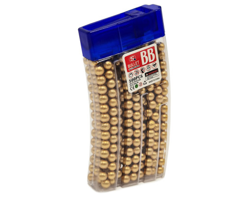 Пульки для детского оружия TD2023133(Gold) пластик 6 мм, 500 шт