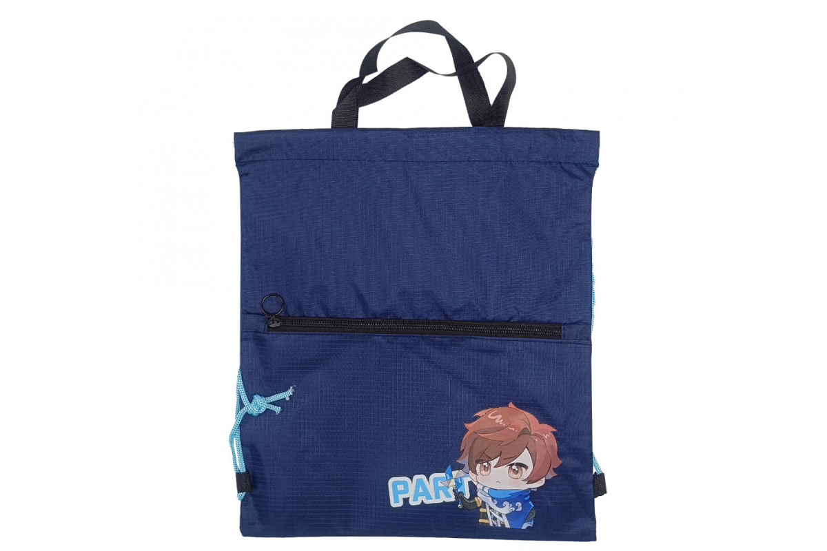 Дитяча сумка для взуття "Anime" 2-54-1(Blue) 40 x 35 см Дитяча сумка для взуття "Anime" 2-54-1(Blue) 40 x 35 см