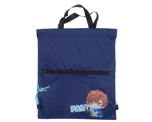 Детская сумка для обуви «Anime» 2-54-1(Blue) 40 x 35 см