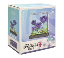 Дитячий Конструктор Ornament Flower 7378 у колбі, 308 деталей