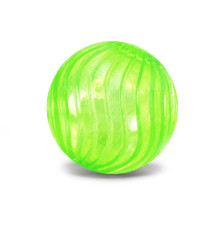 Детский мяч Попрыгунчик Диско PR2516(Green) светящийся, 6,5 см