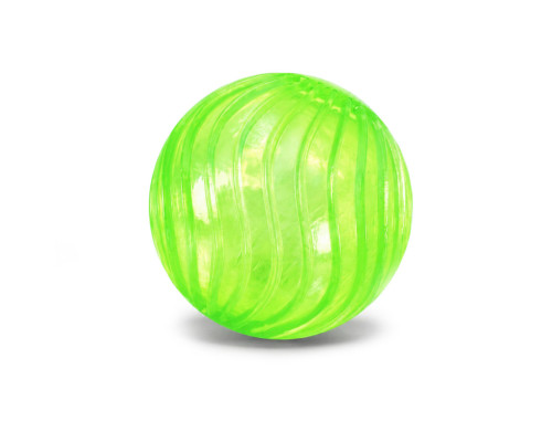Детский мяч Попрыгунчик Диско PR2516(Green) светящийся, 6,5 см