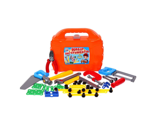 Дитячий "Набір інструментів" ТехноК 4388TXK у валізі