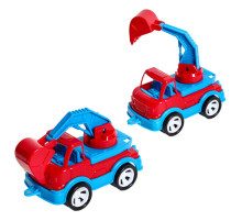 Дитячий екскаватор "Mini Matik" 002/4BMS(Red) рухома стріла, 13,5 см