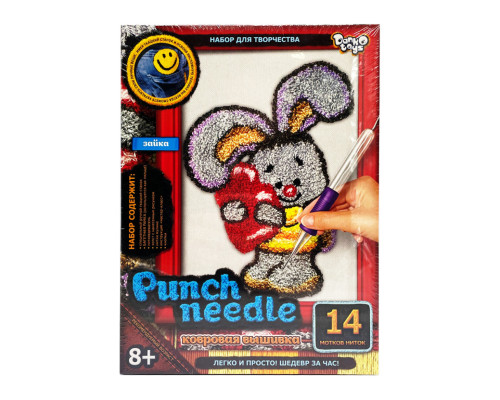 Набір для творчості "Punch Needle: Зайчик" PN-01-10 килимова вишивка