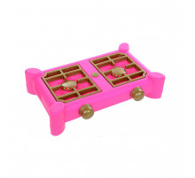 Ігровий набір "Газова плита" ЮНІКА 70415 Рожевий