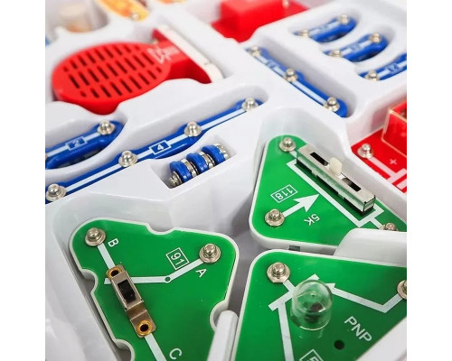 Конструктор електронний "118 СХЕМ" D70701 музика та світло