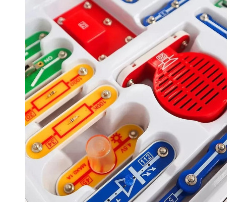 Конструктор електронний "118 СХЕМ" D70701 музика та світло