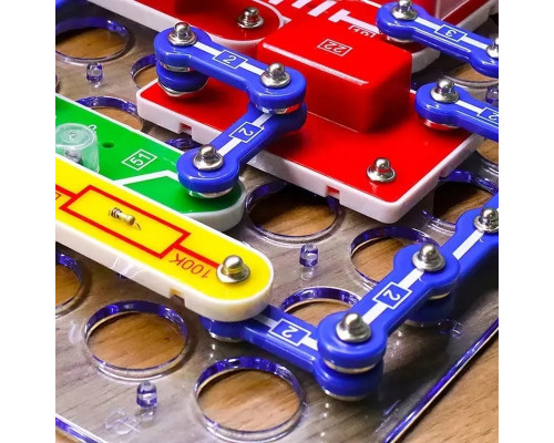 Конструктор електронний "118 СХЕМ" D70701 музика та світло