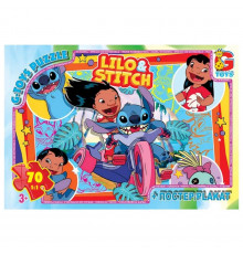 Детский пазл "Лило и Стич" SC615 постер, 70 элементов