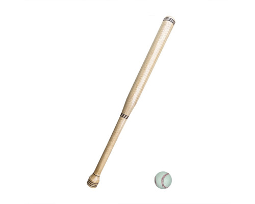Бита деревянная для бейсбола Legioners Baseball NE-BB-70, 70 см