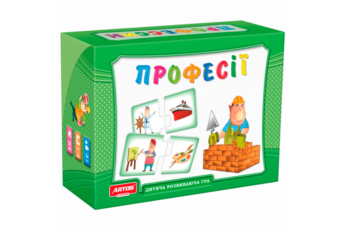 Развивающая игра премиум "Профессии" Artos Games 0499ATS Развивающая игра премиум "Профессии" Artos Games 0499ATS