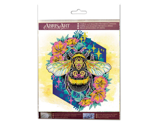 Набір-міні для вишивання бісером "Солодко" AM-225 15х15 см