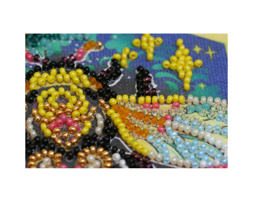 Набір-міні для вишивання бісером "Солодко" AM-225 15х15 см