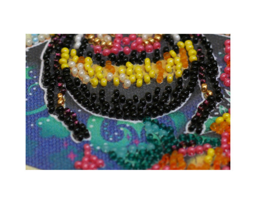 Набір-міні для вишивання бісером "Солодко" AM-225 15х15 см