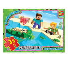 Дитячий пазл "Minecraft" MC791 плакат 35 елементів