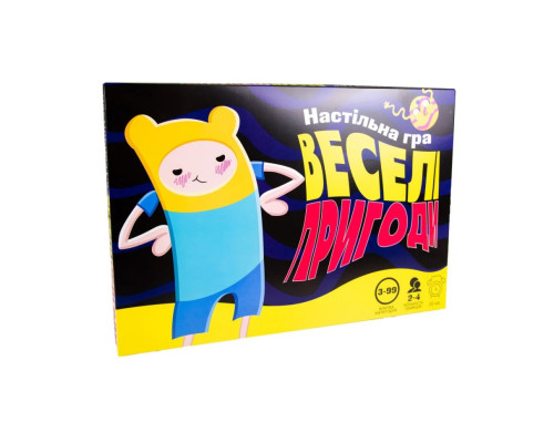 Настільна маршрутна гра "Веселі пригоди" Strateg 30244 українською мовою