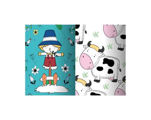 Розвиваюча розмальовка "Ферма" РМ-73-02, 32 сторінки