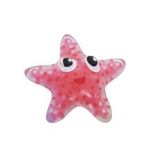 Дитяча іграшка-антистрес "Морська зірка" MS 3666(Red) з орбізом, 10 см