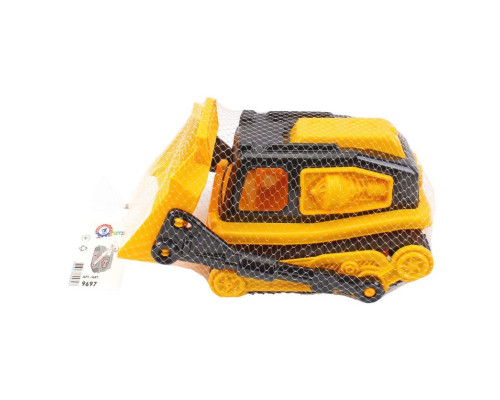 Детская игрушка Бульдозер 9697TXK желтый, большой