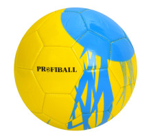 М'яч футбольний MS 4271(Yellow) 21,3 см, ПВХ, розмір 5, 350-380 грам