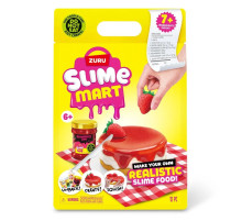 Ігровий набір зі слаймами "Полуничний чізкейк" Slime Mart 15901A серії "Shopping Bag"