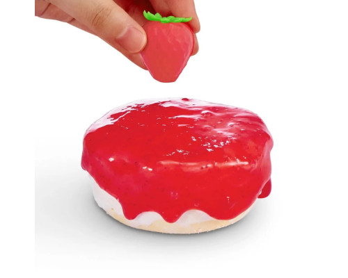 Ігровий набір зі слаймами "Полуничний чізкейк" Slime Mart 15901A серії "Shopping Bag"